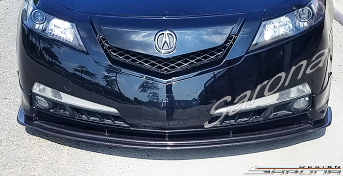 Custom Acura TL  Sedan Front Lip/Splitter (2009 - 2011) - $290.00 (Part #AC-019-FA)